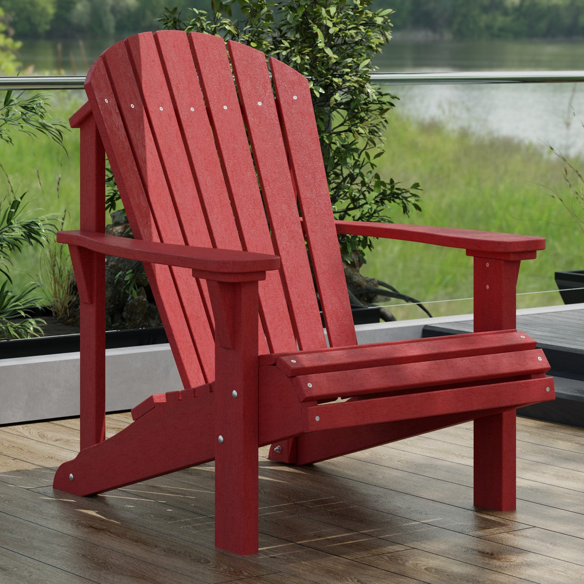 Sunrise Adirondack Chair Garden Bench