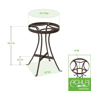 Tara Plant Stands by Achla Designs Flower Box Brackets
