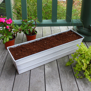 The Bloom Box Garden Growing Kits with Brackets for 2 x 6 Railings Flower Box Brackets
