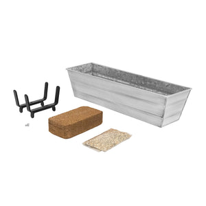 The Bloom Box Garden Growing Kits with Brackets for 2 x 6 Railings Flower Box Brackets
