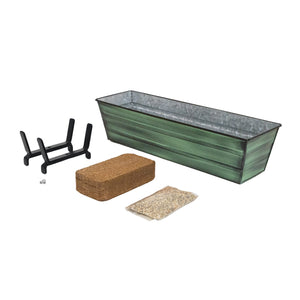 The Bloom Box Garden Growing Kits with Brackets for 2 x 6 Railings Flower Box Brackets