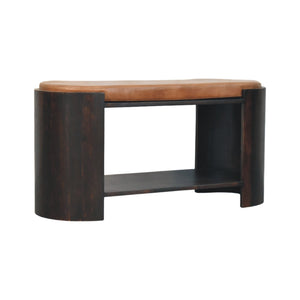 Valencia Leather Shoe Bench Bench