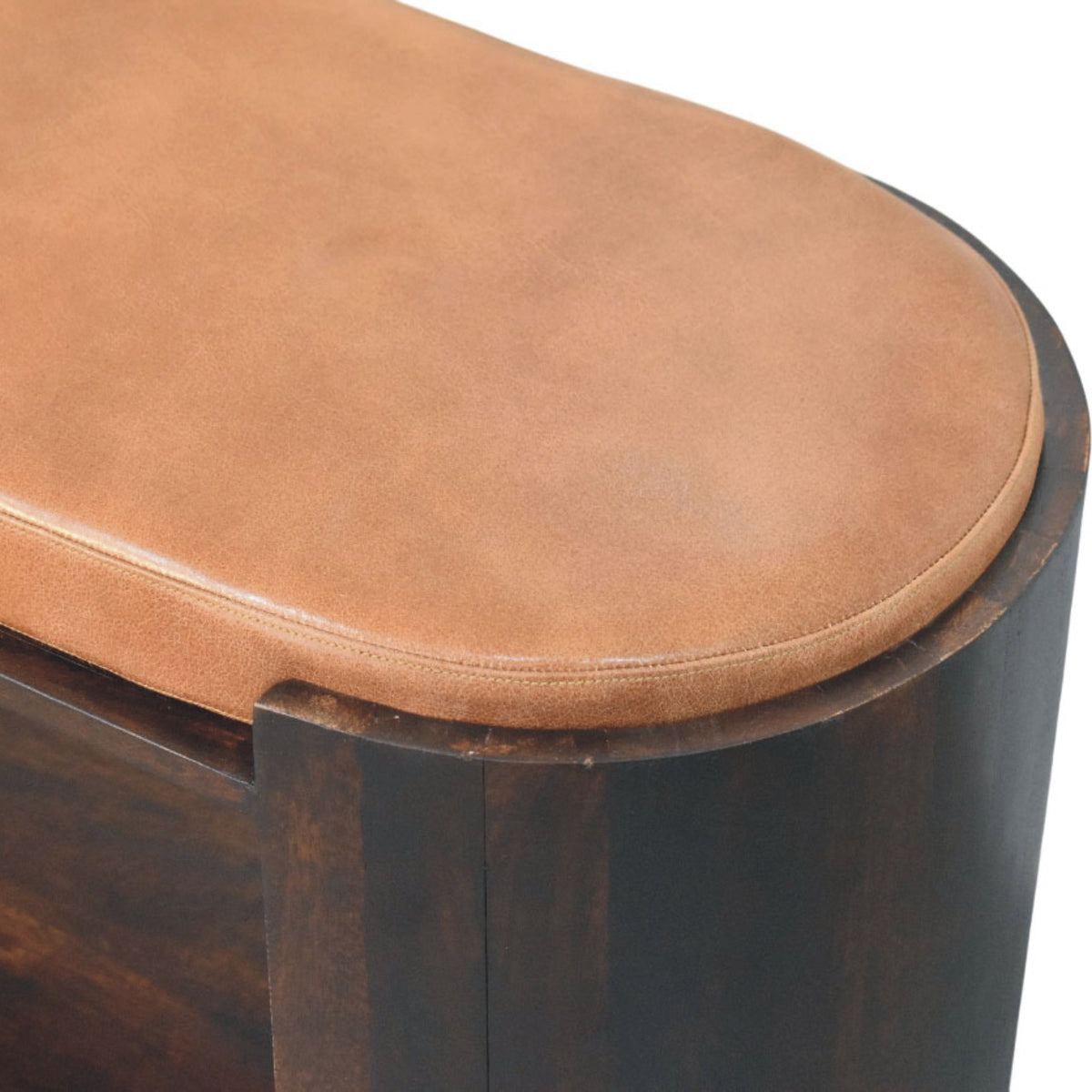 Valencia Leather Shoe Bench Bench