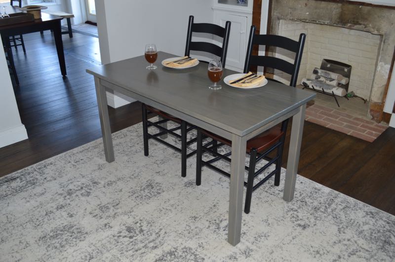 Versaloft 27" x 45" Table and 27" x 55" Table Table 27" x 55" Table / Homestead Stain