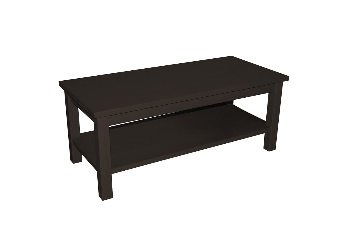 Versaloft Coffee Table with Shelf Coffee Table Coffee table with shelf / Black Paint