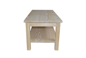 Versaloft Coffee Table with Shelf Coffee Table Coffee table with shelf / Unfinished
