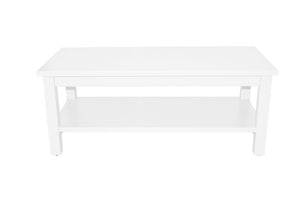Versaloft Coffee Table with Shelf Coffee Table Coffee table with shelf / White Paint