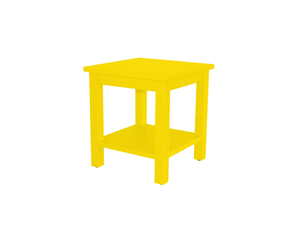 Versaloft End Table with Shelf End Table End table with shelf / Canary Yellow Paint