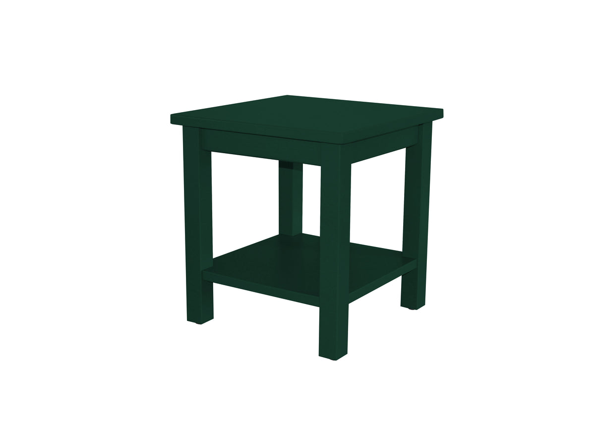 Versaloft End Table with Shelf End Table End table with shelf / Dark Green Paint
