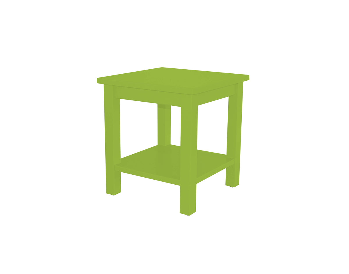 Versaloft End Table with Shelf End Table End table with shelf / Lime Green Paint