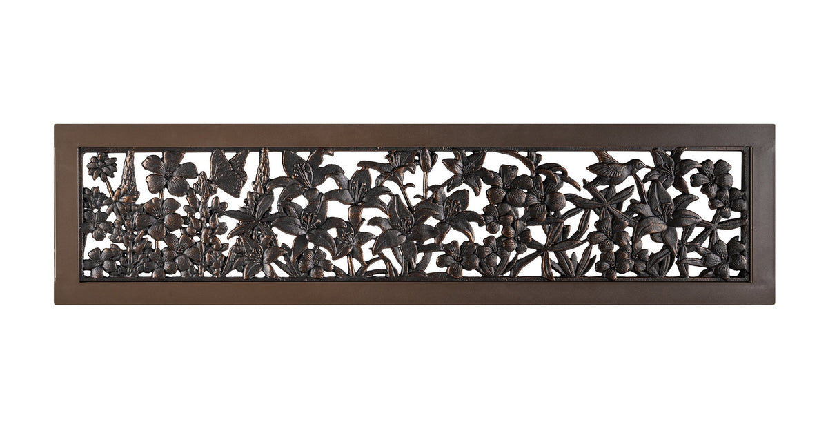 Tube Steel Wildflower Bench - The Charming Bench Company