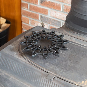 Wrought Iron Trivets – Decorative and Functional Plant & Kitchen Accessories O-Hook Railing Pole