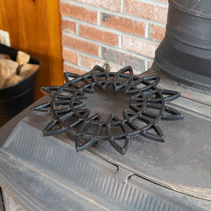 Wrought Iron Trivets – Decorative and Functional Plant & Kitchen Accessories O-Hook Railing Pole