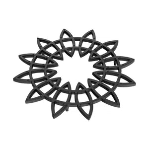 Wrought Iron Trivets – Decorative and Functional Plant & Kitchen Accessories O-Hook Railing Pole