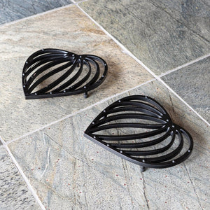 Wrought Iron Trivets – Decorative and Functional Plant & Kitchen Accessories O-Hook Railing Pole