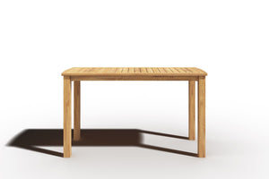 Yvon Rectangular Teak Outdoor Counter Height Table Outdoor Table