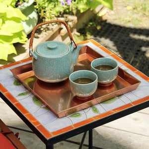 10 inch Square Copper Tray Copper Tray