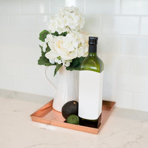 10 inch Square Copper Tray Copper Tray