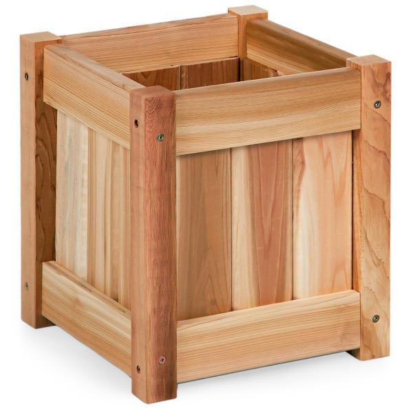wooden window box planters Cedar Planter Box PL12