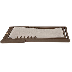 2 Arabella Folding Sling Chairs with Arabella Folding Side Table Chair & Side Table