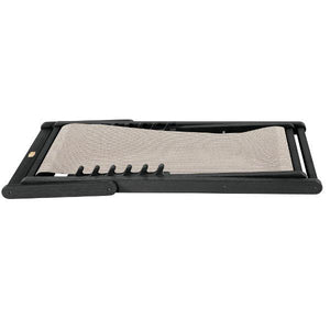 2 Arabella Folding Sling Chairs with Arabella Folding Side Table Chair & Side Table