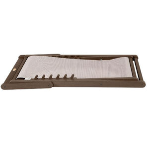 2 Arabella Folding Sling Chairs with Arabella Folding Side Table Chair & Side Table