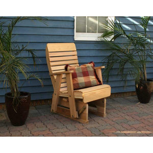 2' Cedar Twin Ponds Rocking Glider Outdoor Glider
