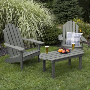 2 Classic Westport Adirondack Chairs with 1 Classic Westport Conversation Table Conversation Set