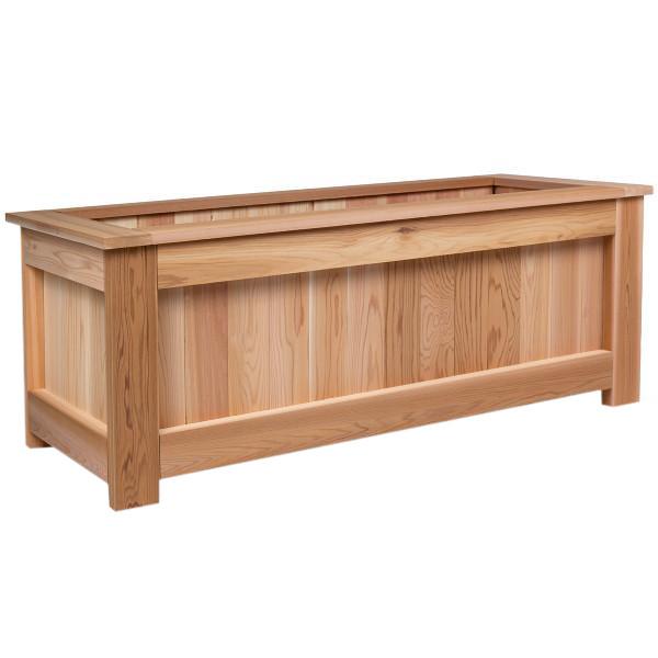 4 in planter pots All Things Cedar 4-Foot Box Planter