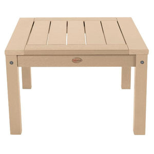 2 Lehigh Garden Chairs with 1 Square Side Table Garden Chair with Side table