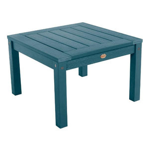 2 Lehigh Garden Chairs with 1 Square Side Table Garden Chair with Side table