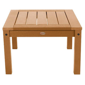 2 Lehigh Garden Chairs with 1 Square Side Table Garden Chair with Side table