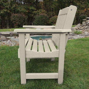2 Lehigh Garden Chairs with 1 Square Side Table Garden Chair with Side table