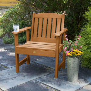 2 Lehigh Garden Chairs with 1 Square Side Table Garden Chair with Side table