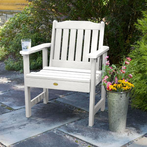 2 Lehigh Garden Chairs with 1 Square Side Table Garden Chair with Side table
