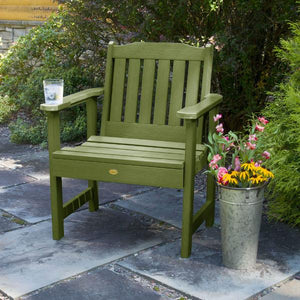 2 Lehigh Garden Chairs with 1 Square Side Table Garden Chair with Side table