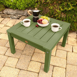 2 Lehigh Garden Chairs with 1 Square Side Table Garden Chair with Side table
