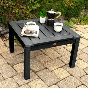 2 Lehigh Garden Chairs with 1 Square Side Table Garden Chair with Side table