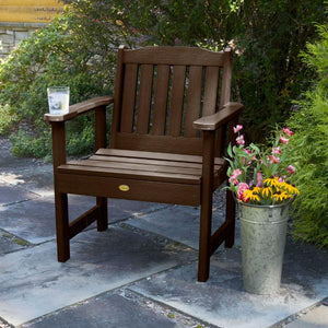 2 Lehigh Garden Chairs with 1 Square Side Table Garden Chair with Side table