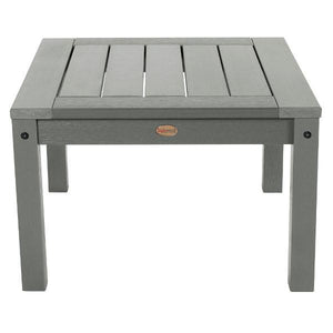 2 Lehigh Garden Chairs with 1 Square Side Table Garden Chair with Side table