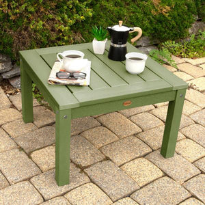 2 Lehigh Garden Chairs with 1 Square Side Table Garden Chair with Side table
