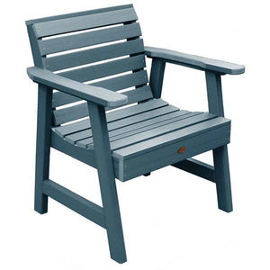 2 Weatherly Garden Chairs with 1 Square Side Table Conversion Set