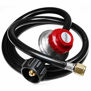 20 PSI High Pressure Adjustable Regulator With 6 Foot Hose Adjustable Regulator
