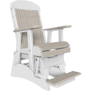 2ft Classic Balcony Glider Chair Glider Chair Birch & White