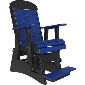 2ft Classic Balcony Glider Chair Glider Chair Blue & Black
