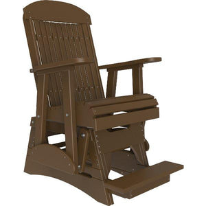 2ft Classic Balcony Glider Chair Glider Chair Chestnut Brown