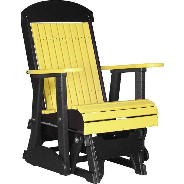 2ft Classic Glider Chair Glider Chair Yellow &amp; Black