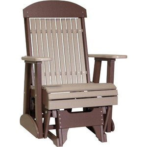 2ft Classic Glider Chair Glider Chair Weatherwood & Chestnut Brown