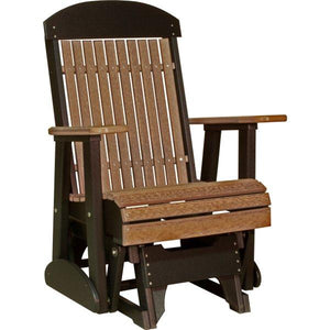 2ft Classic Glider Chair Glider Chair Antique Mahogany & Black