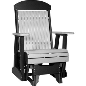 2ft Classic Glider Chair Glider Chair Dove Gray & Black